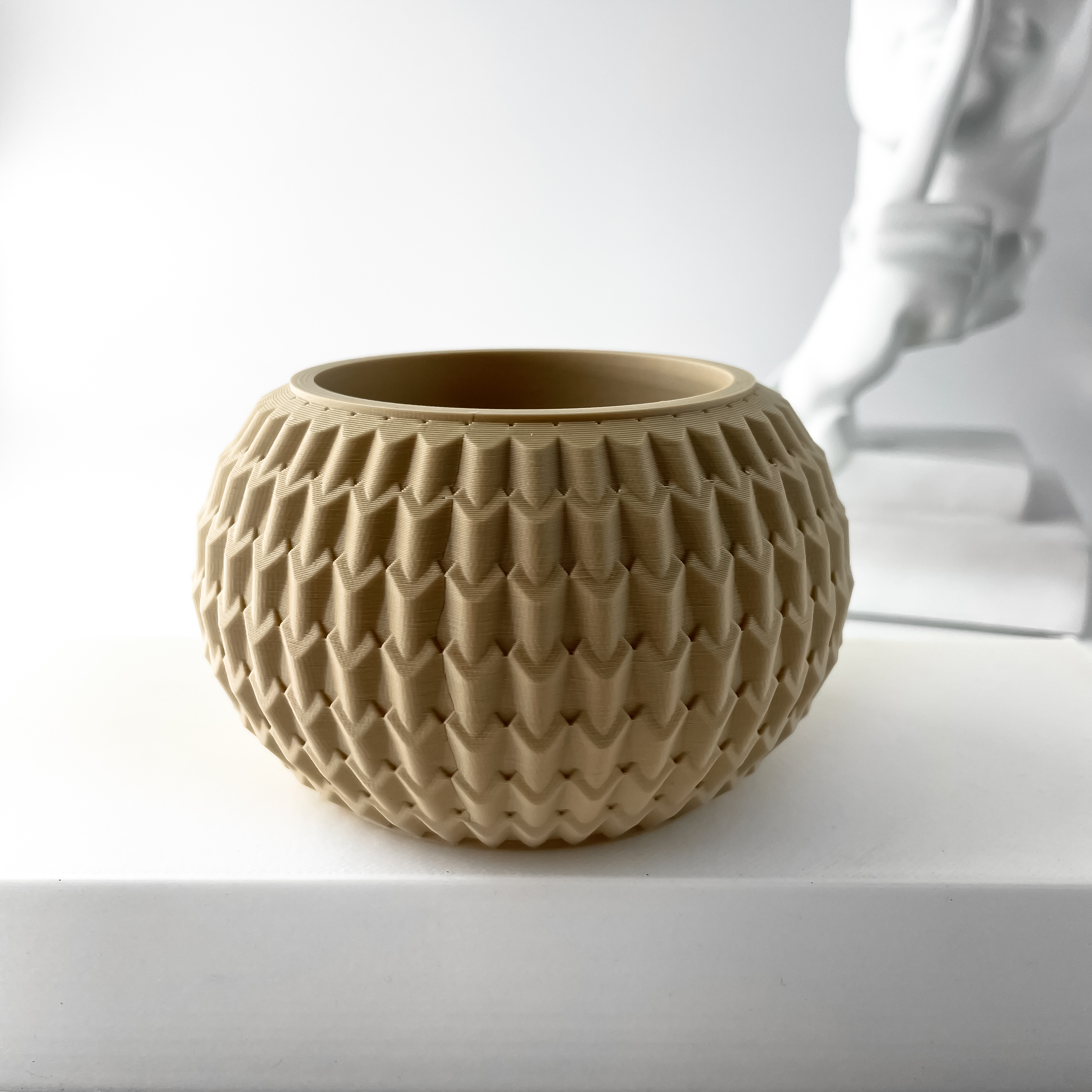 Iver Planter Pot – Compact 3D Printed Pot