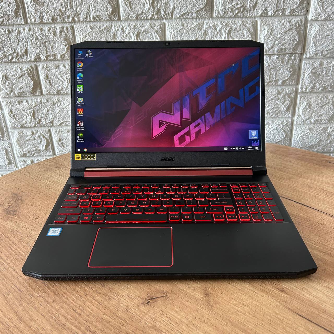 Acer Nitro 5 AN515-54 (SSD 128Gb  + HDD 1Tb)