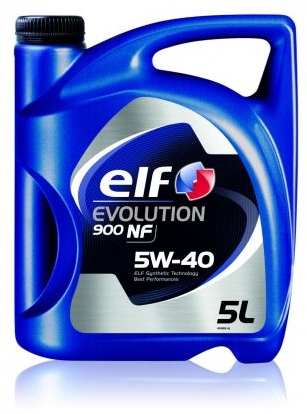 Моторна олива 5W40 ELF Evolution 900 NF, 5л.