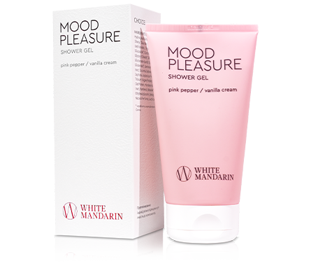 SHOWER GEL MOOD PLEASURE Гель для душу Ваніль / Рожевий перець