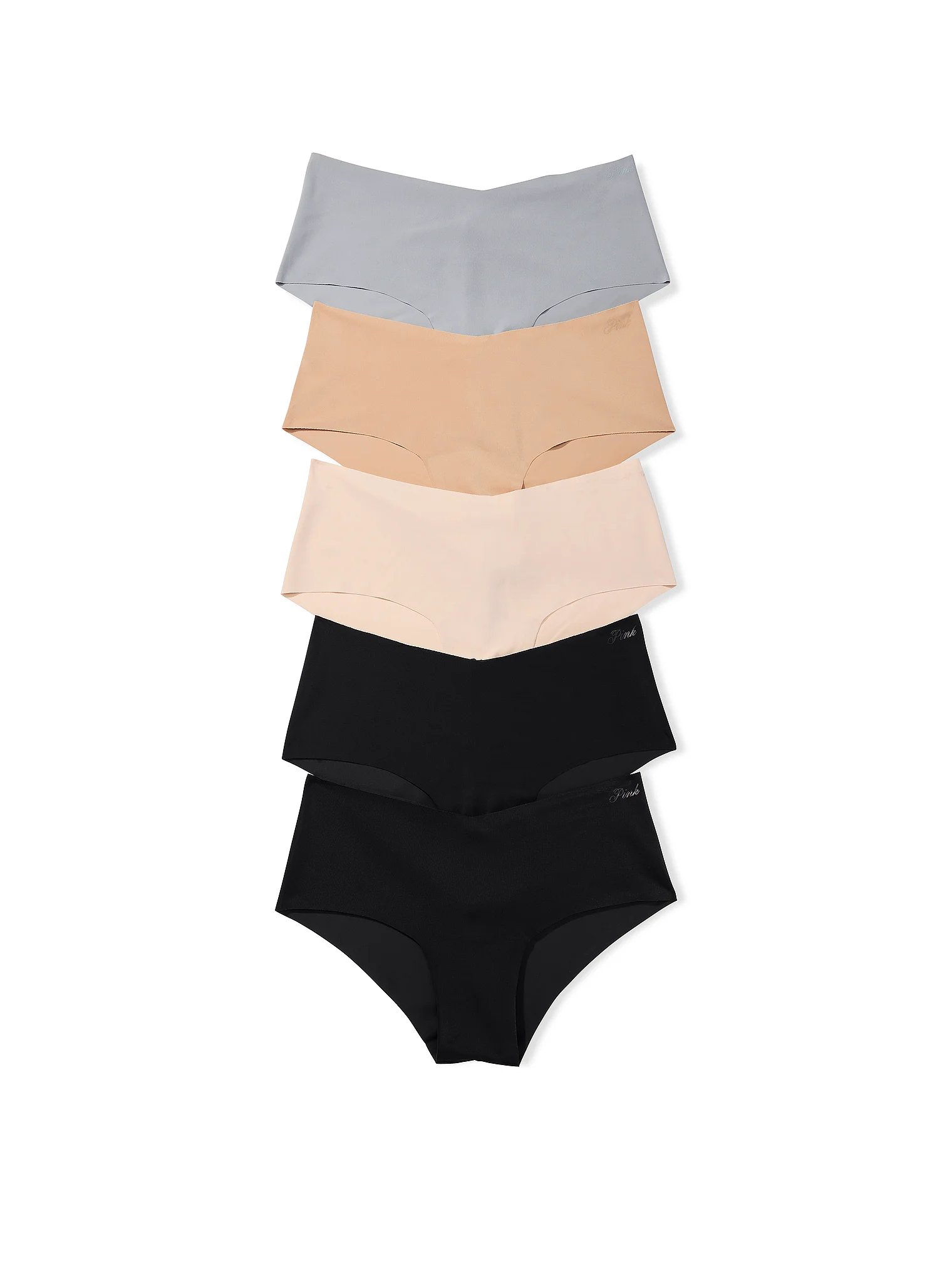 Набір трусиків PINK NO SHOW CHEEKY PACK PANTY