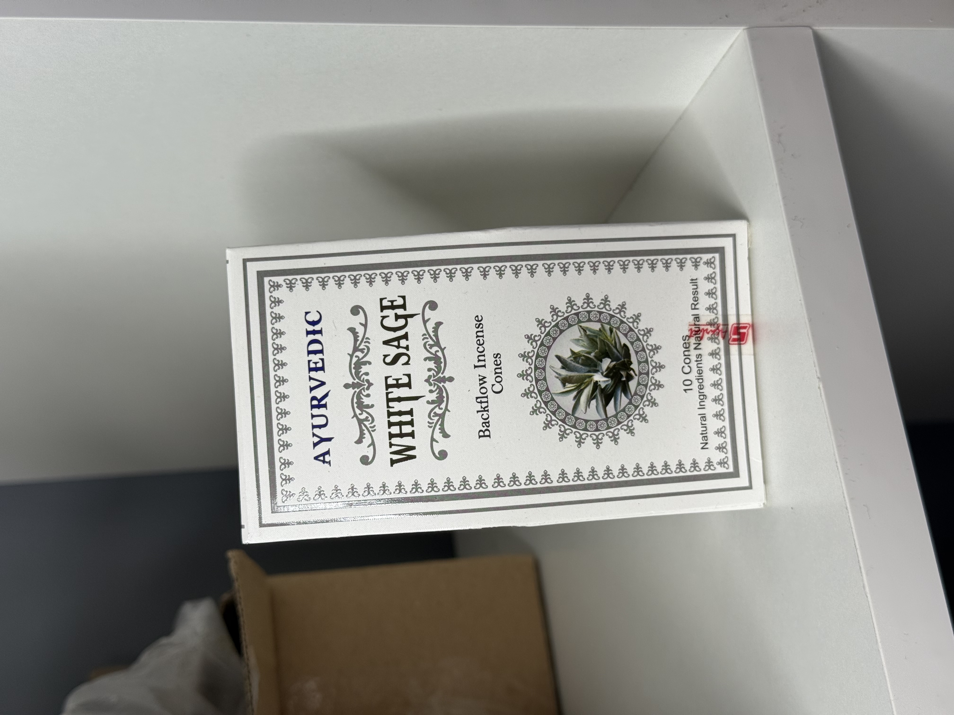 Конусні пахощі «біла шавлія»