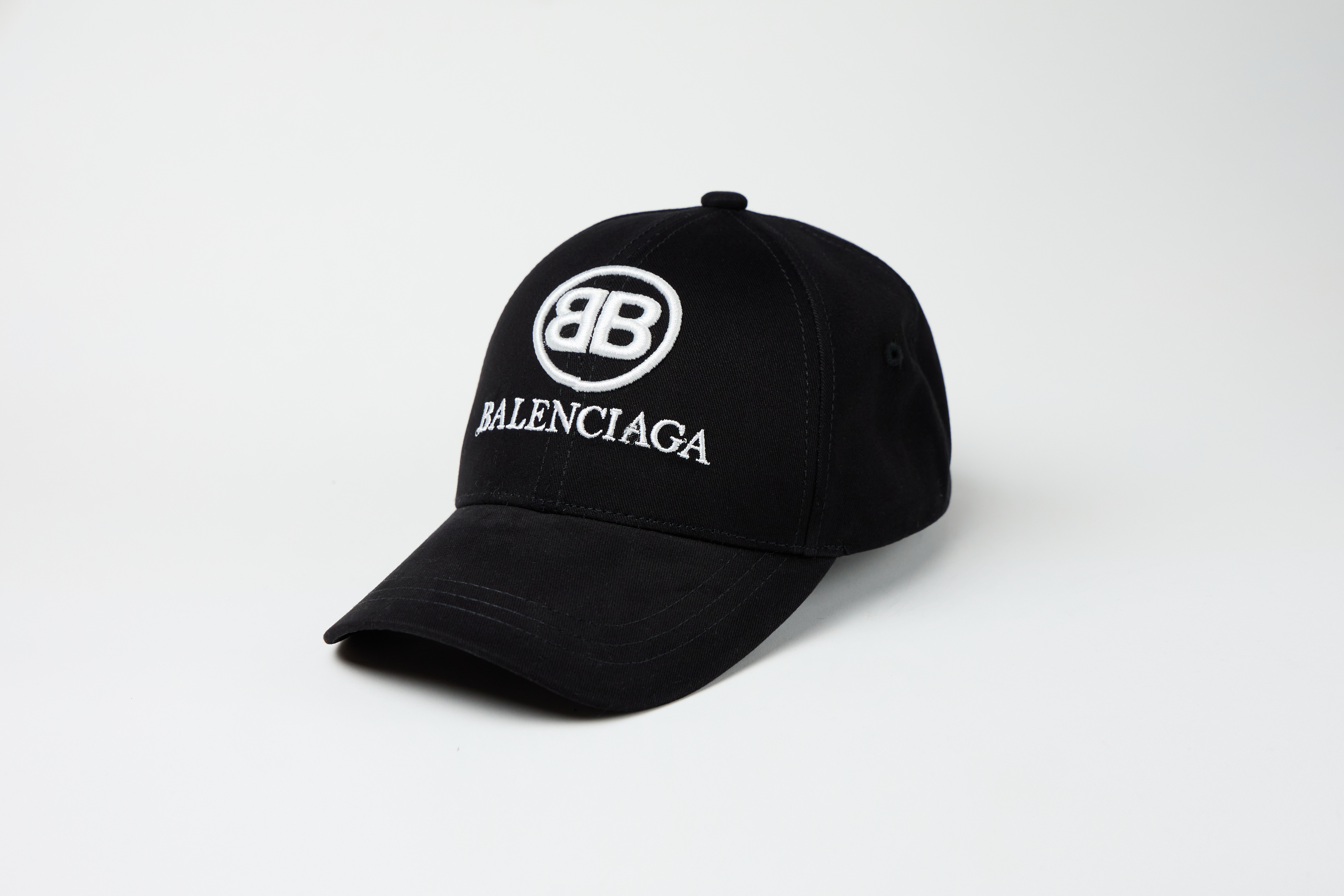 Бейсболка Вишивка Біла Лого Баленсіага - Balenciaga Копія