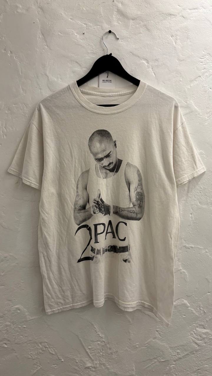 2pac vintage washed футболка