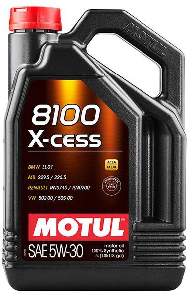 Моторна олива Motul 8100 X-cess 5W-30, 5л.