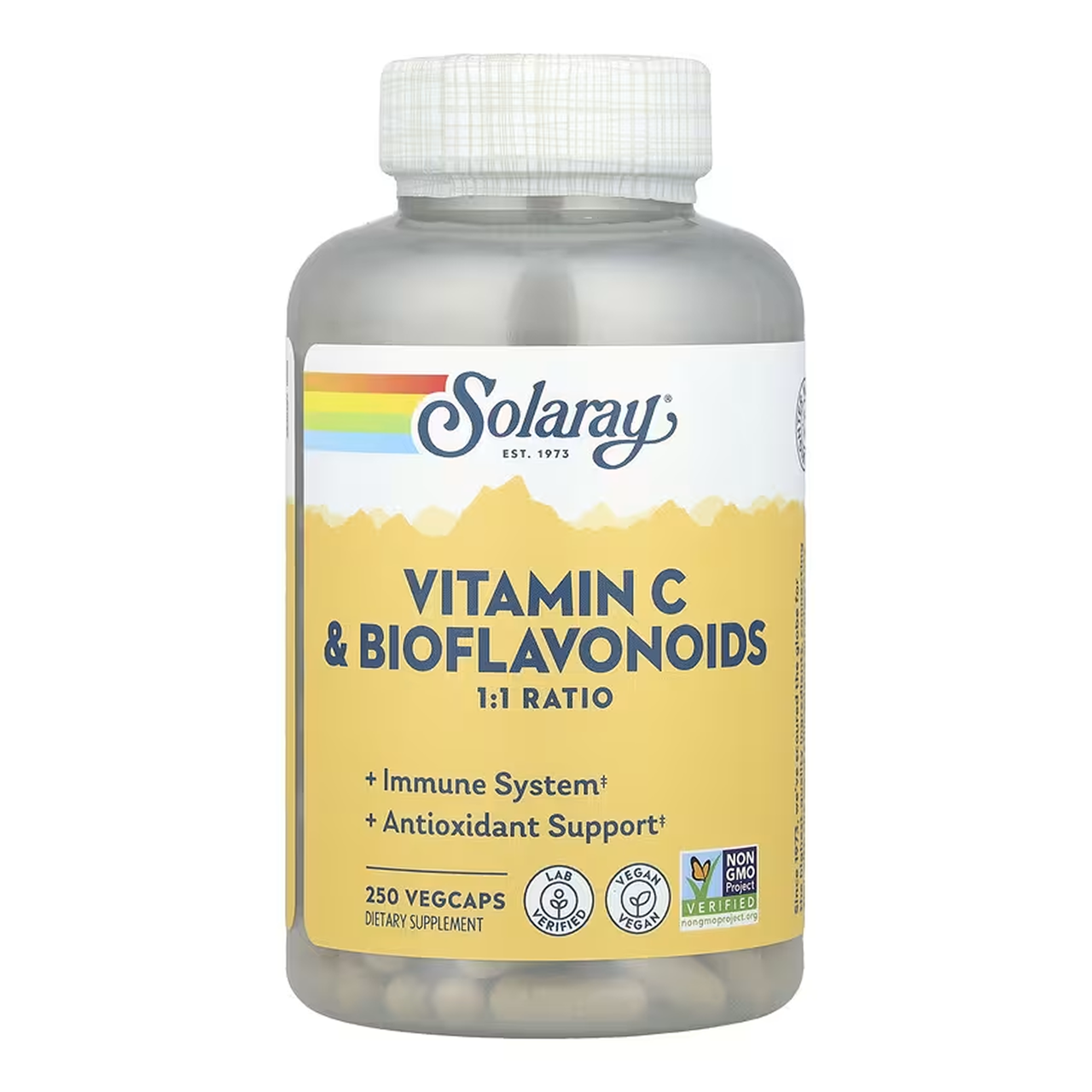 Vitamin C & Bioflavonoids 1:1 500mg - 250 vcaps