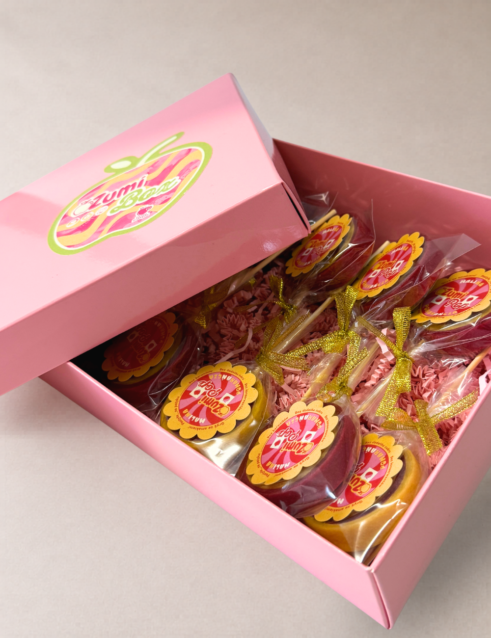 ZumiBox Imprezowy Popsy Malina & Pomarańcza 25 szt.