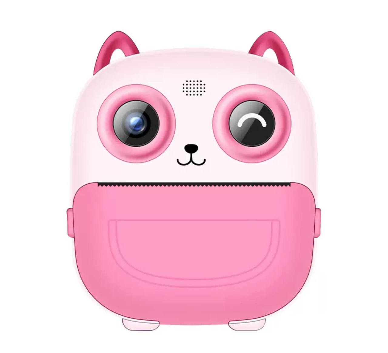 Дитяча камера, фотоапарат миттєвого друку, рожевий
