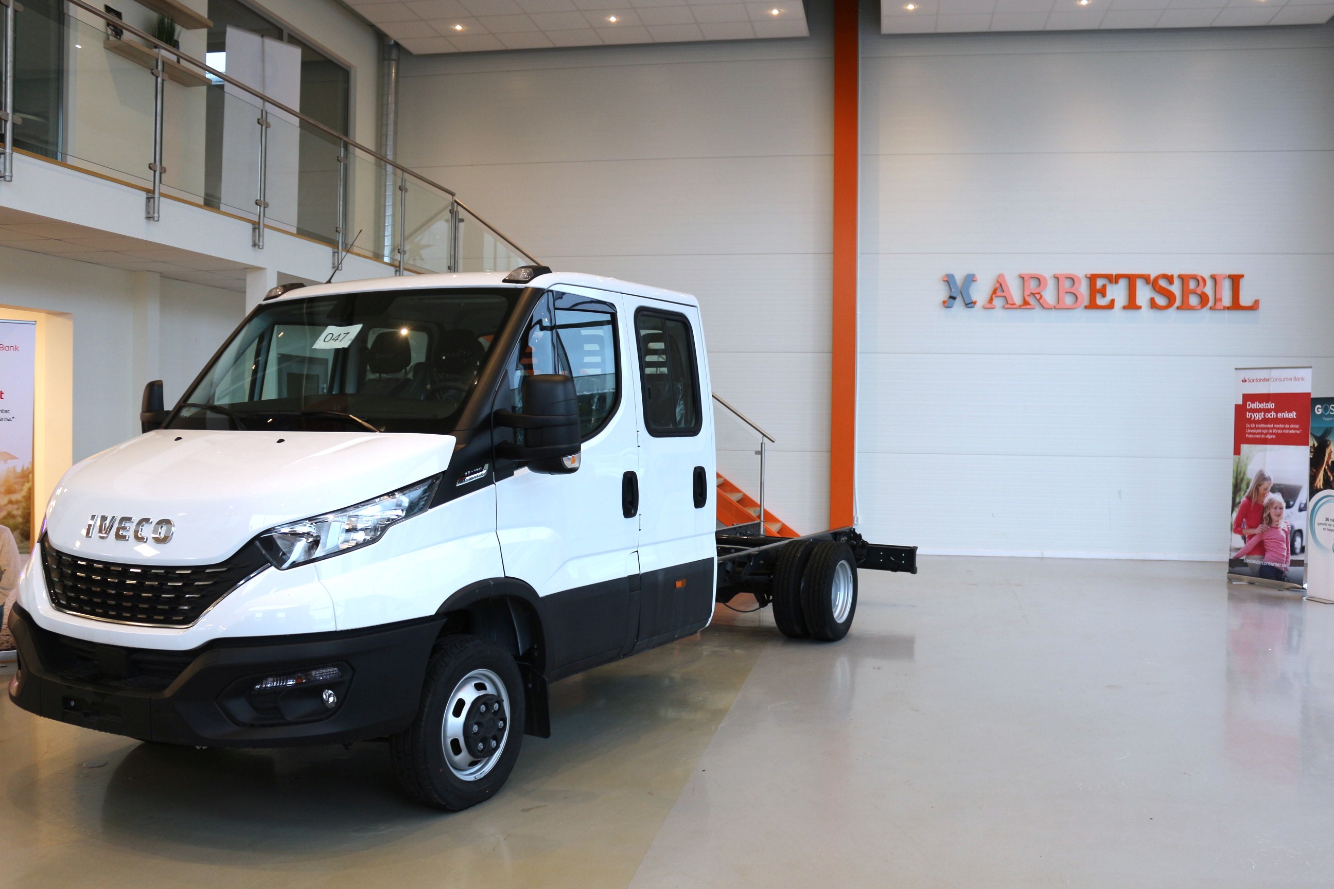 Iveco Daily Dubbelhytt 35-180 Chassi 3.0 JTD Hi-Matic, 178hk