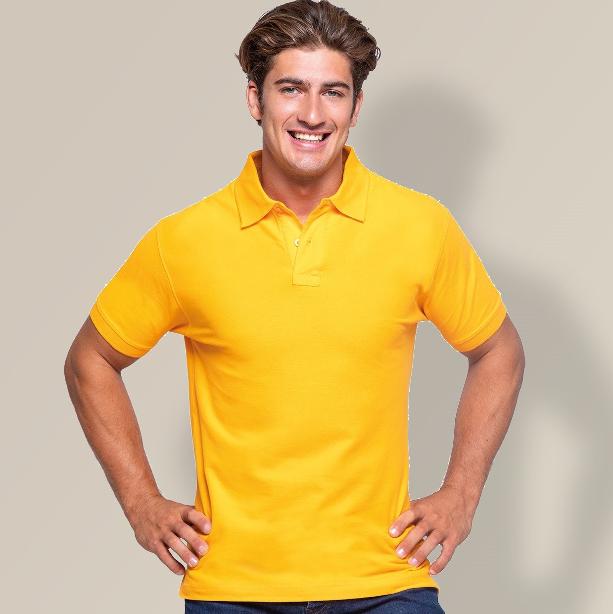 Men's polo shirt JHK POLO REGULAR MAN | 210 g/m2