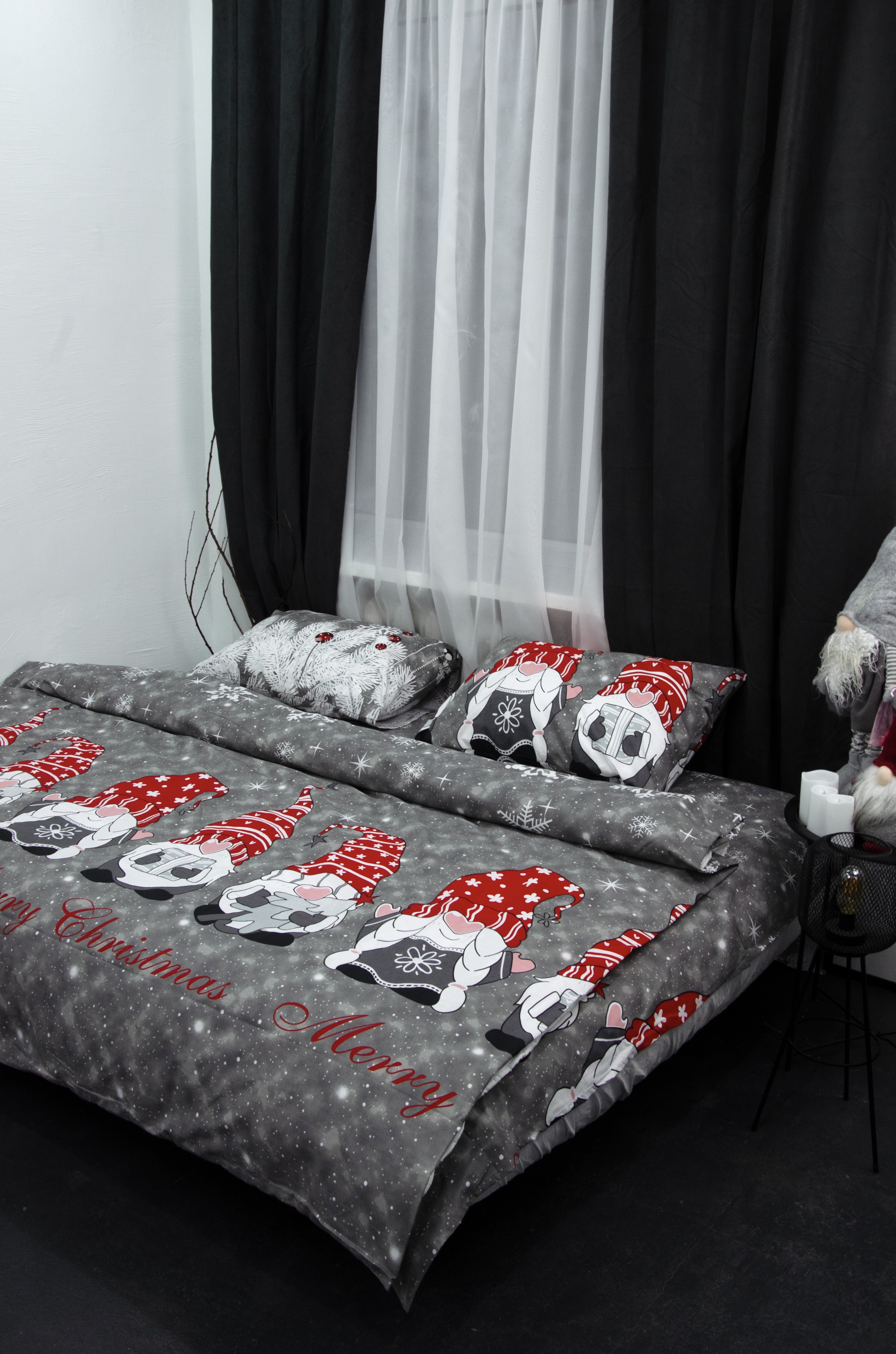 Постільний комплект Матова 100% бавовна Ельфи