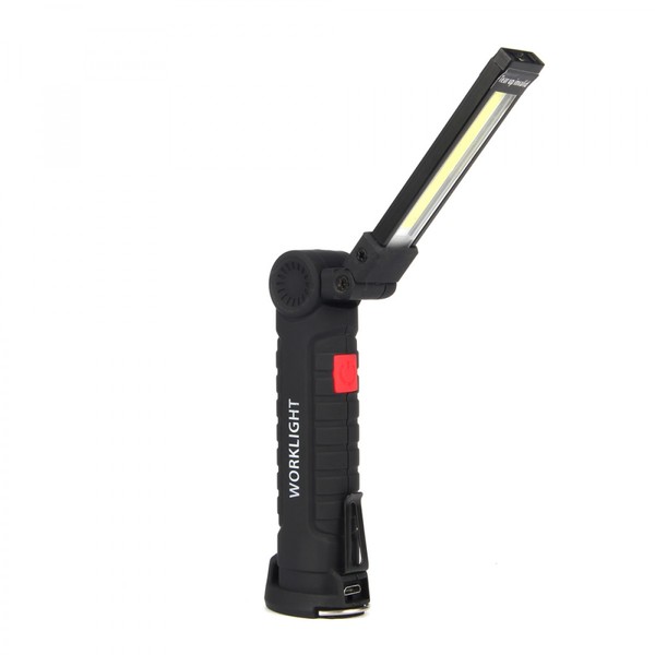 Ліхтар кемпінг W-51-SMD+COB, поворот на 180º+180º, магніт, затискач