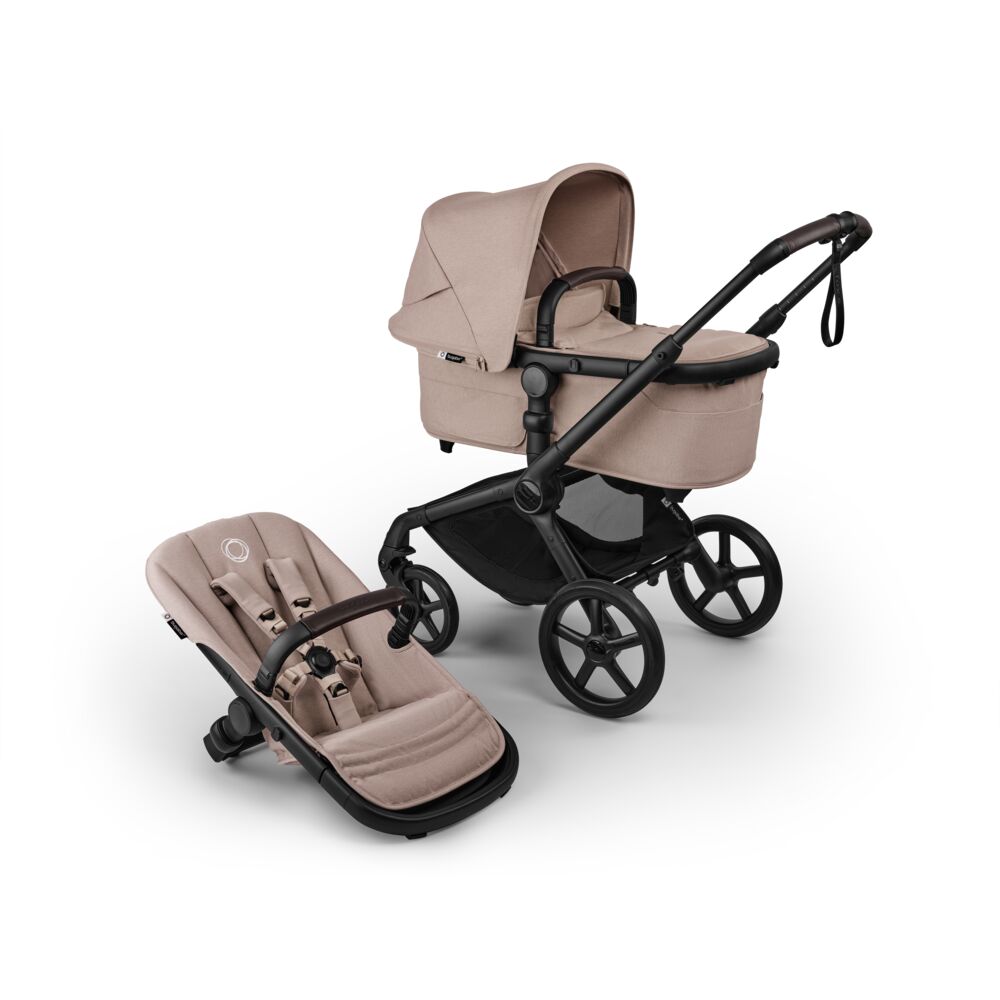 Коляска 2 в 1 Bugaboo Fox 5 limited editions Renew Complete Black/Heritage Black