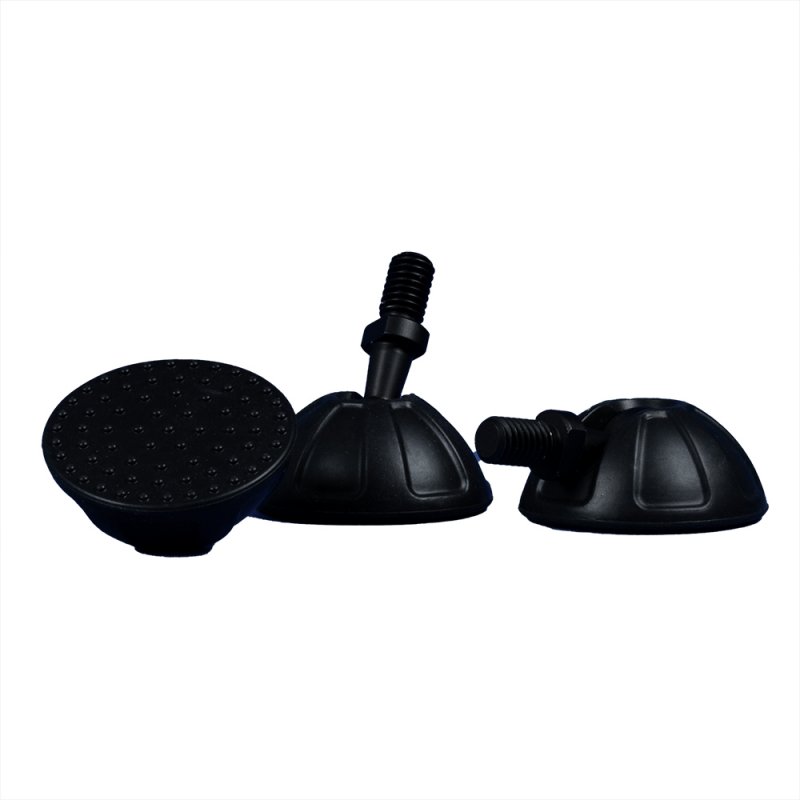 Set of 3 flat feet for carbon tripod