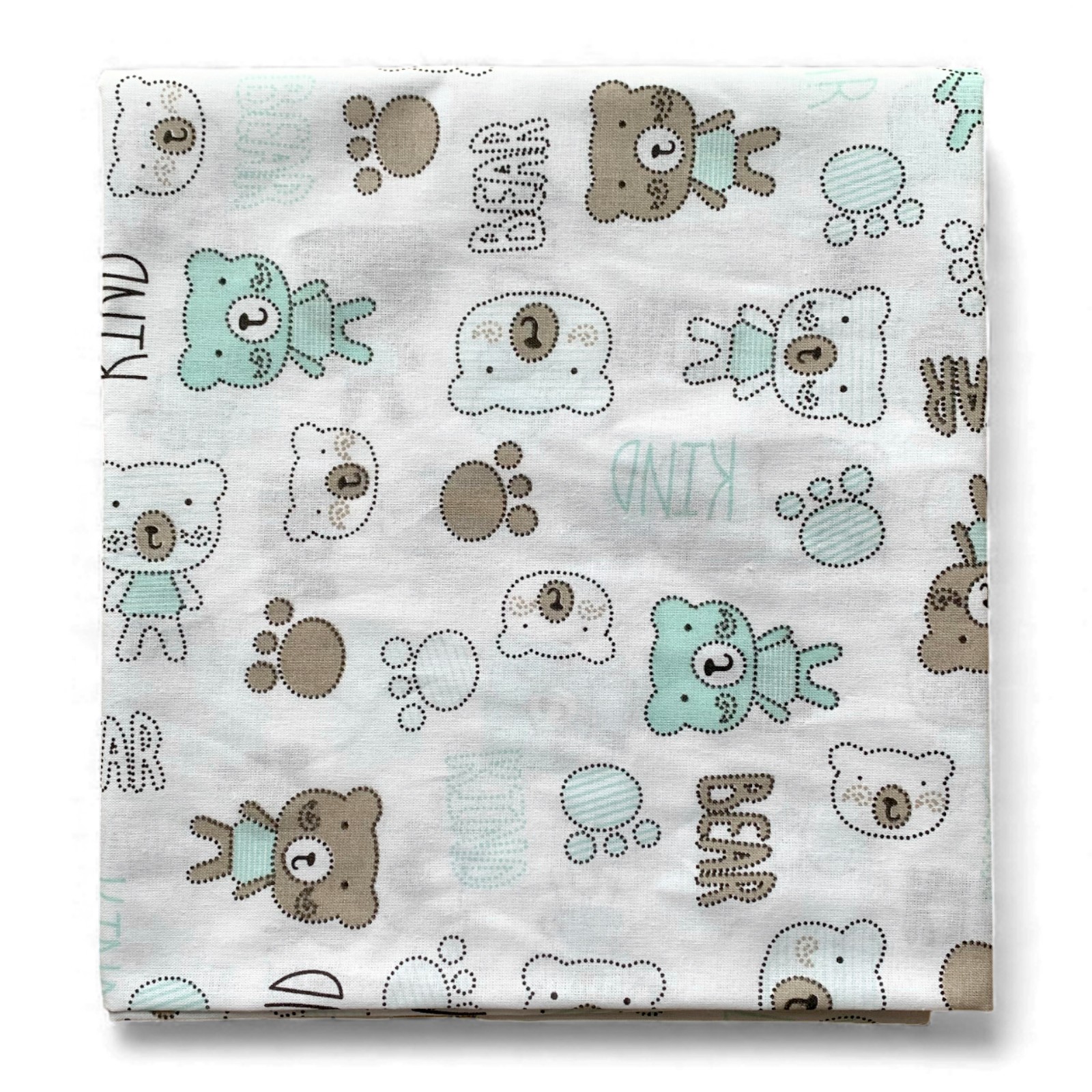 Пелюшка ситцева 100 х 90 см Kind Bear