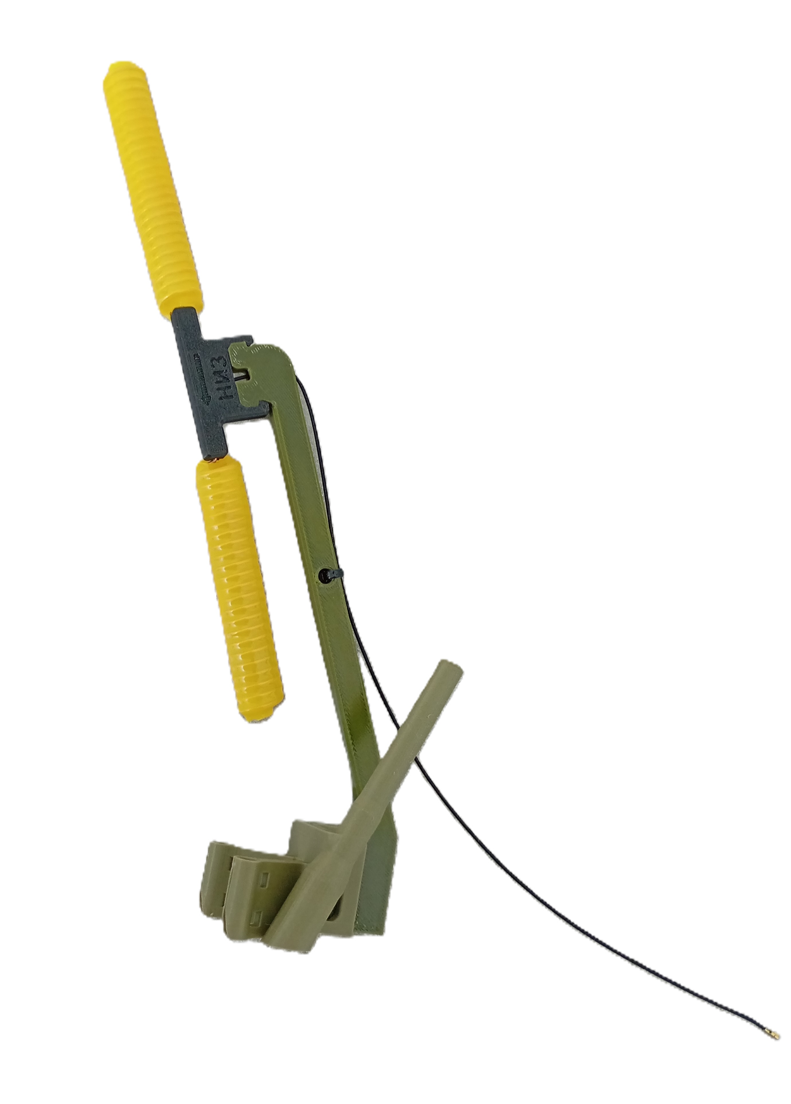 ЧДБ Антена диполь спіральна приймача RX 150 з кріпленням