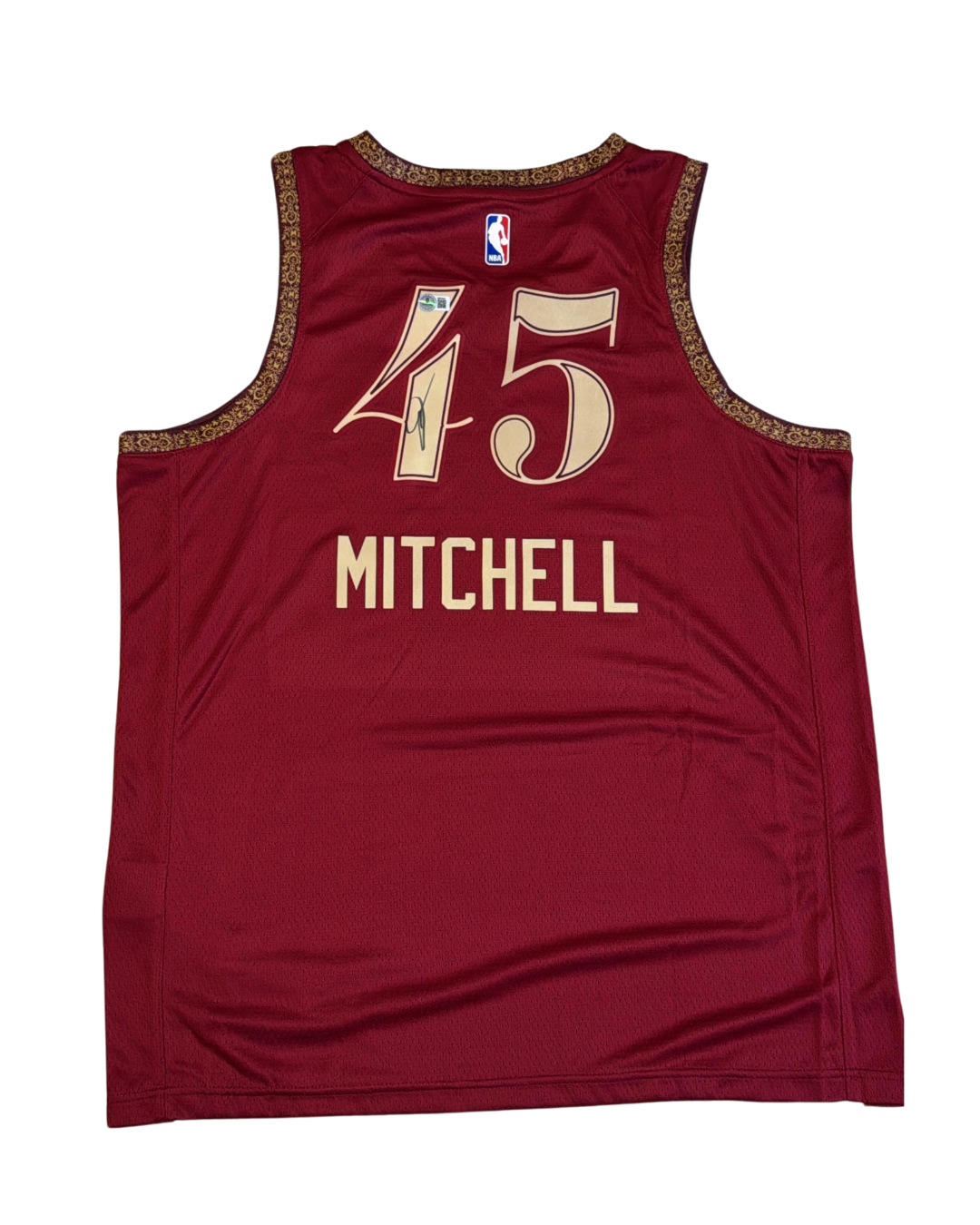 JERSEY DONOVAN MITCHELL SIGNED CERTIFICADO BECKETT
