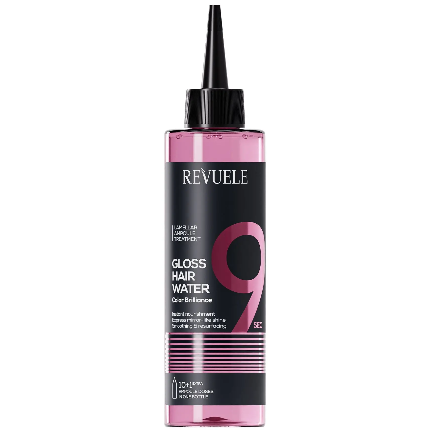 РІДКИЙ КОНДИЦІОНЕР ДЛЯ ФАРБОВАНОГО ВОЛОССЯ REVUELE GLOSS HAIR WATER COLOR BRILLIANCE LIQUID CONDITIONER 220 Мл