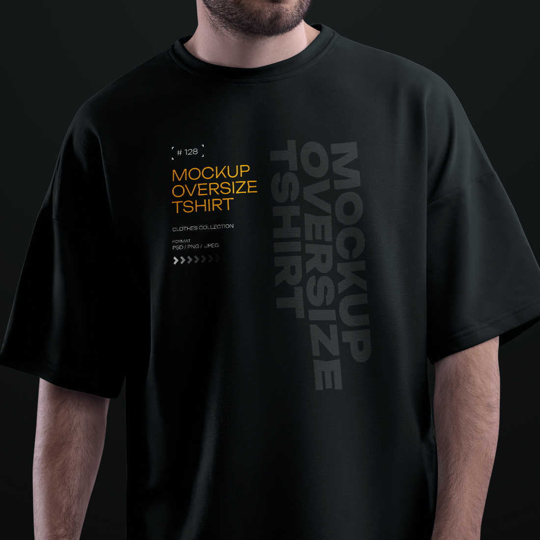 3 Mockups Oversize T-shirt