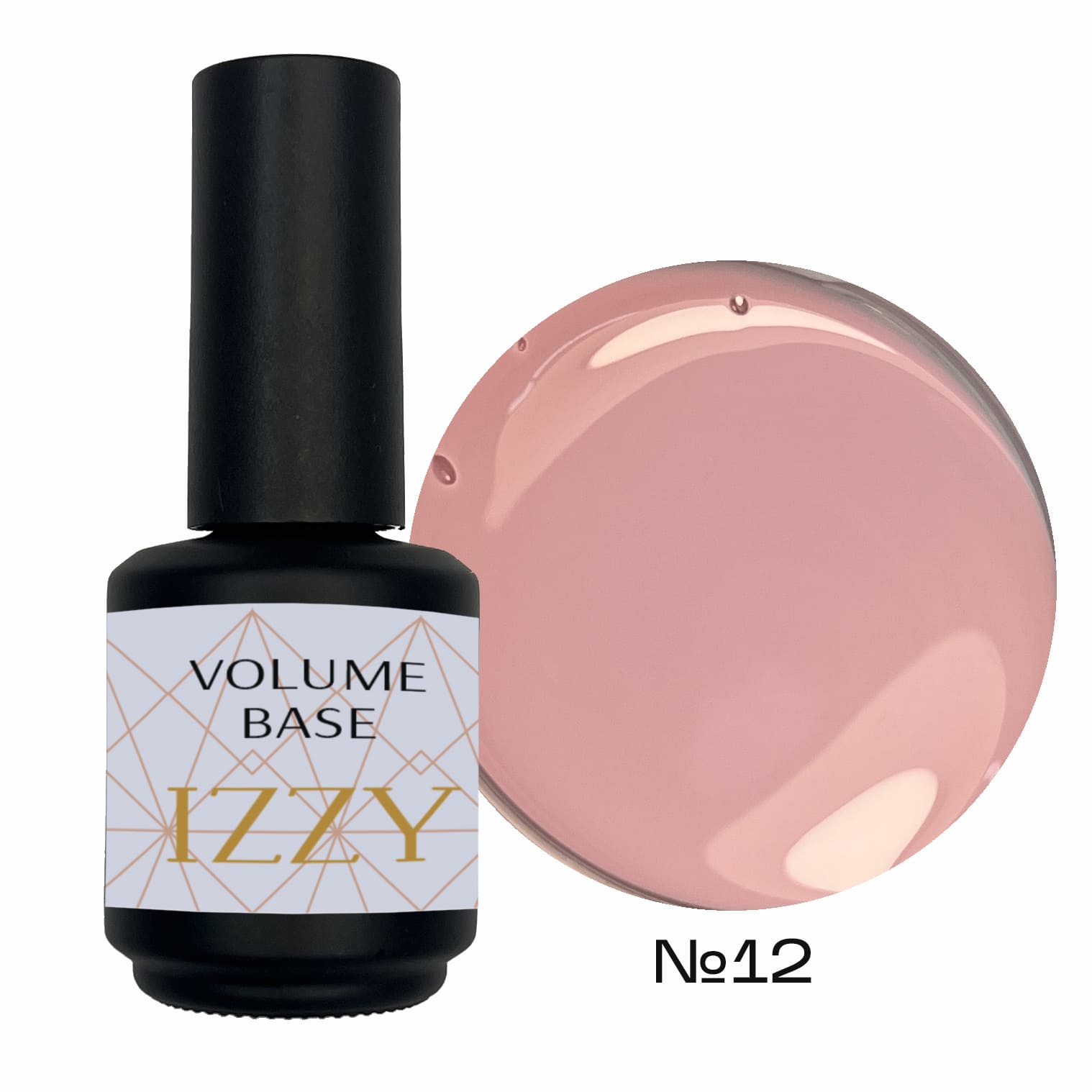 База для манікюру камуфлююча, Izzy Volume Base 12, 15мл