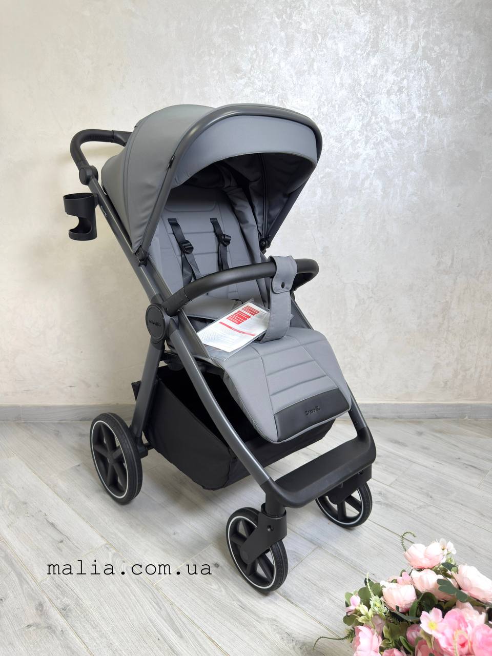 Коляска прогулянкова Carrello Bravo SL 2025 CRL-5520 Shuttle Grey