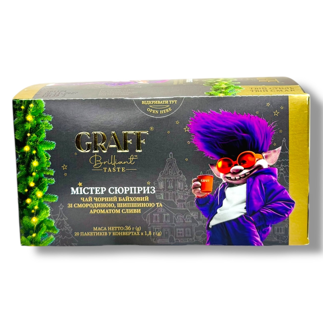 Чай Graff Mr Surprise Чорний байховий