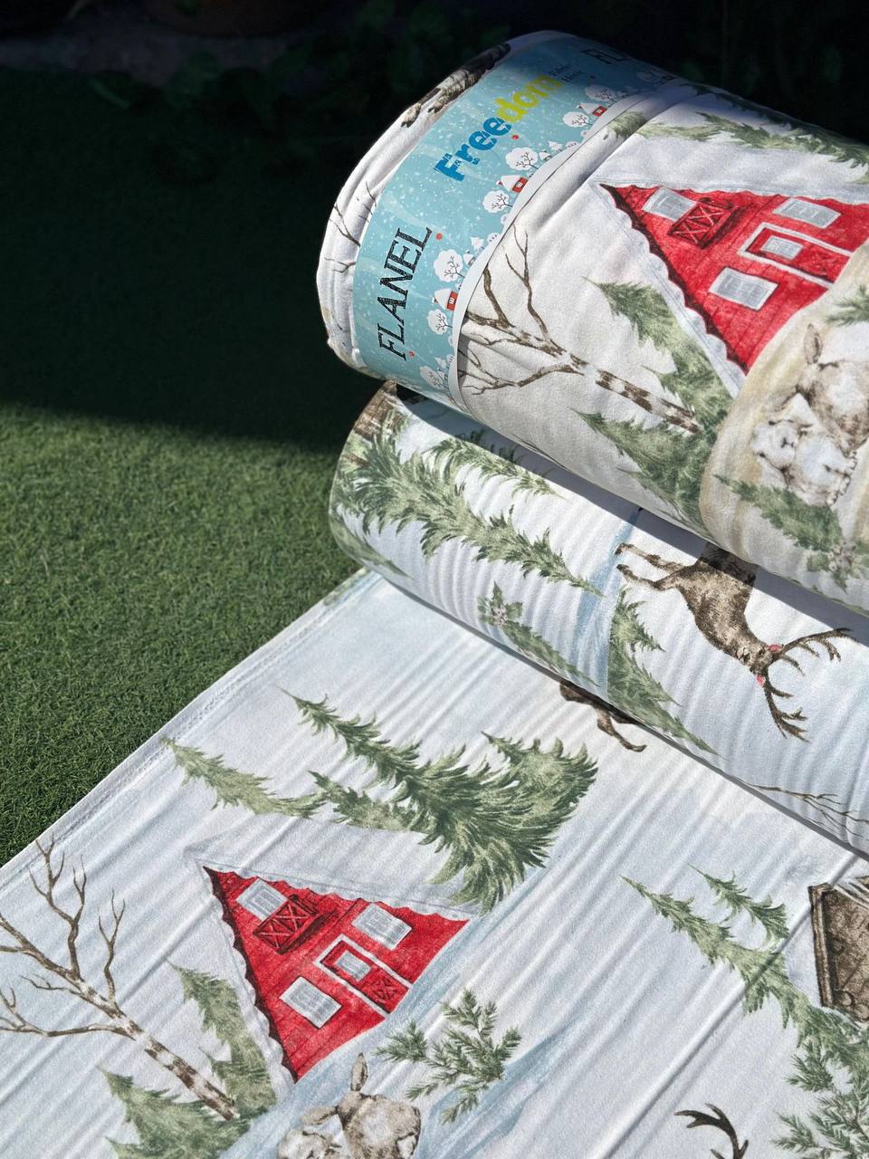 Постільний комплект Фланель преміум Зимова казка