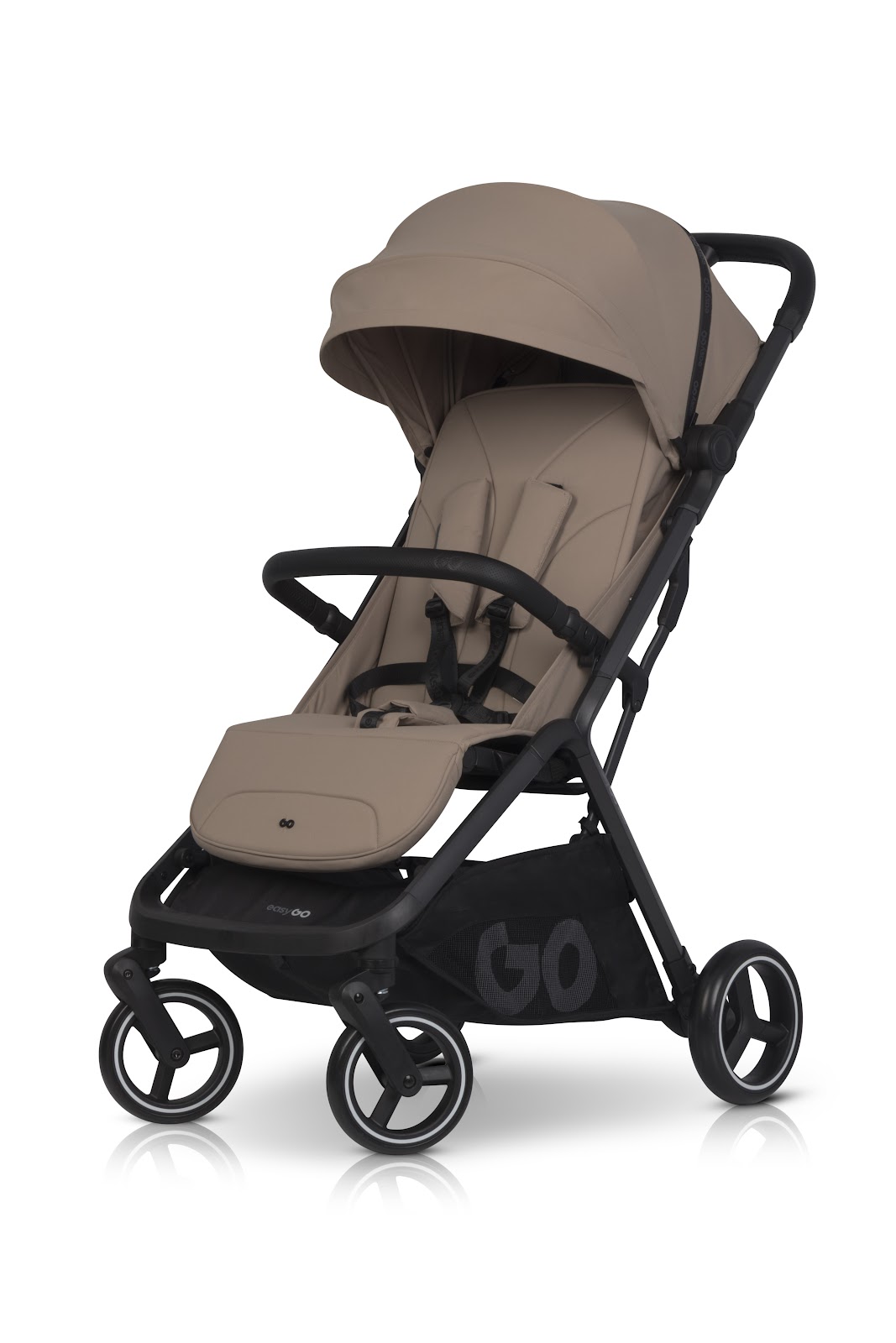 Коляска прогулянкова EasyGo Hero Ebony Golden beige