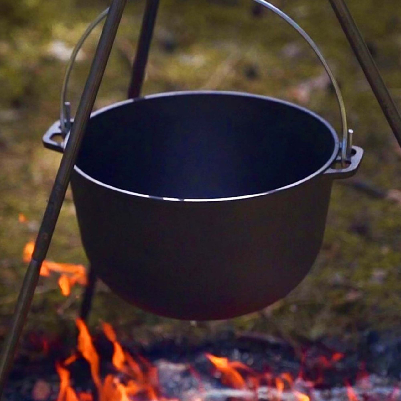 Казан чавунний Похідний 12 л