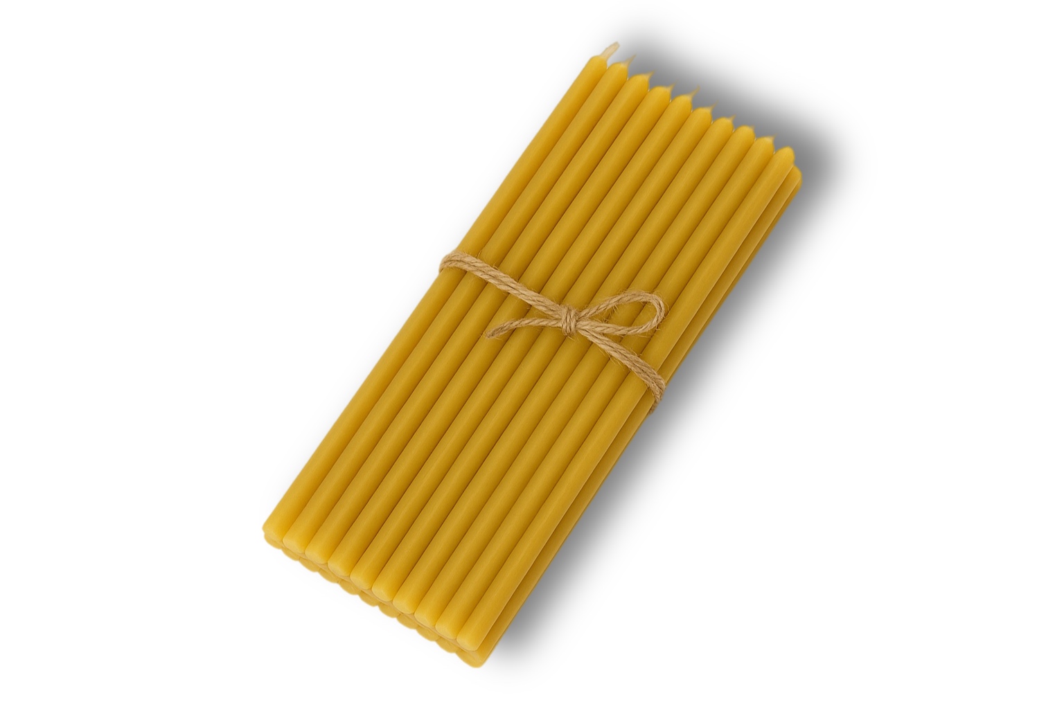 Свічка церковна №100 вага 2 кг 500 шт 18 см