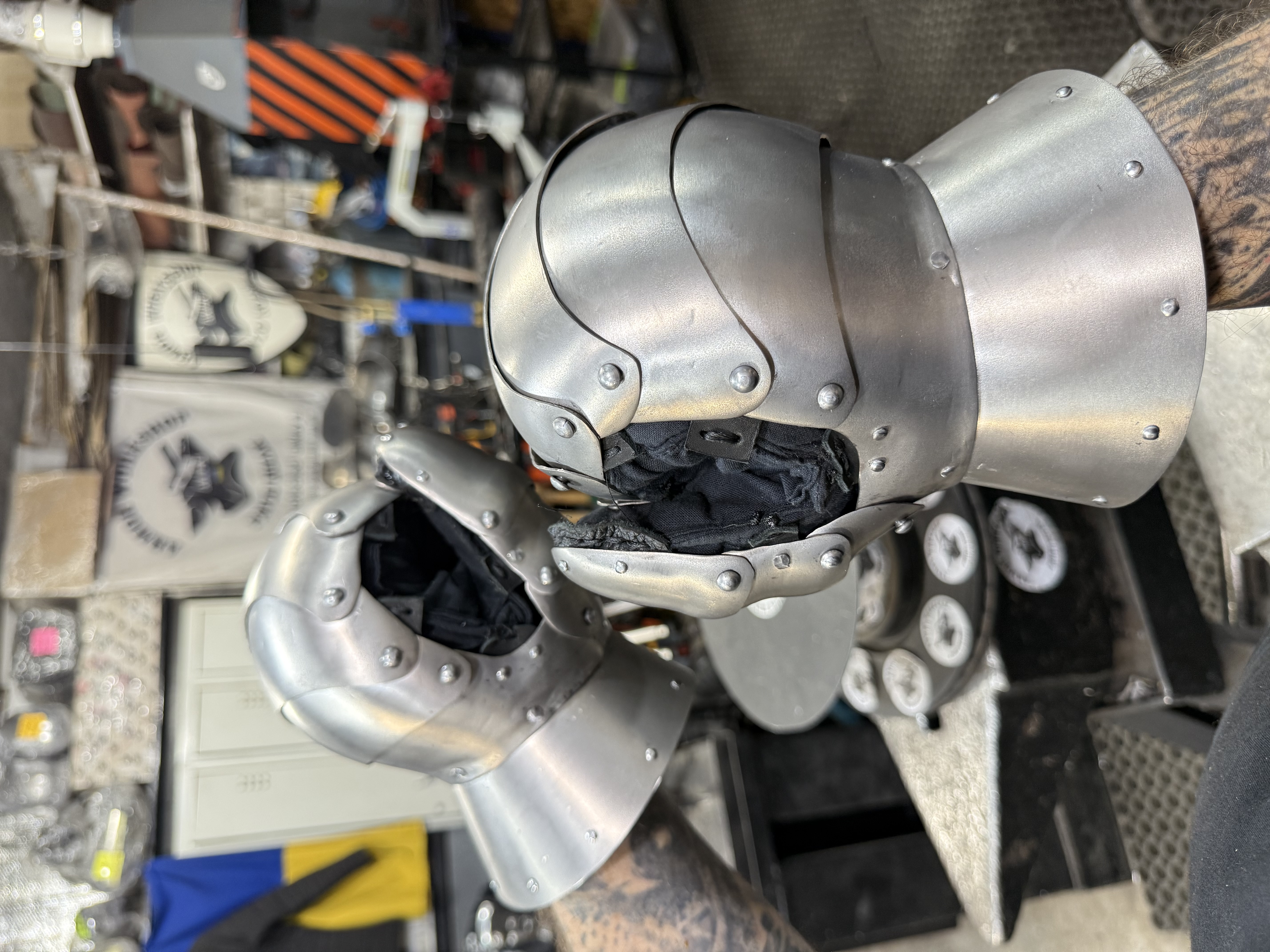 Titanium mittens «Fist»
