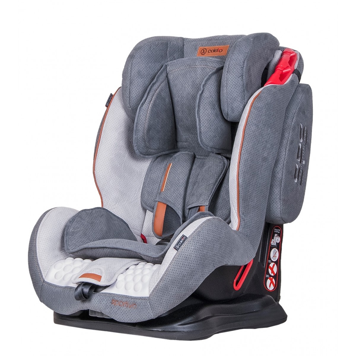 Автокрісло Coletto Sportivo 9-36 grey, сірий