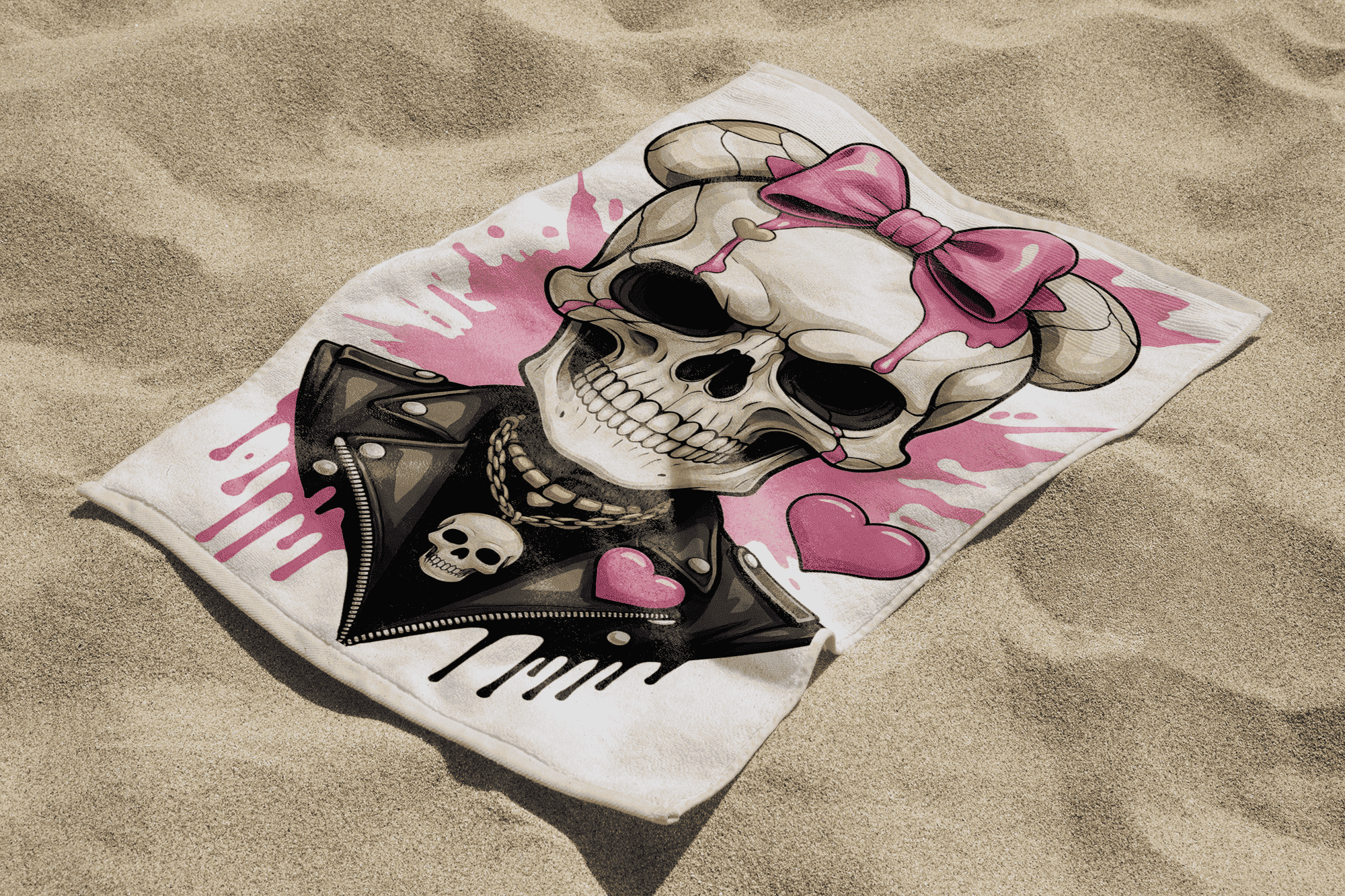 Рушник "Череп Бунтарка"