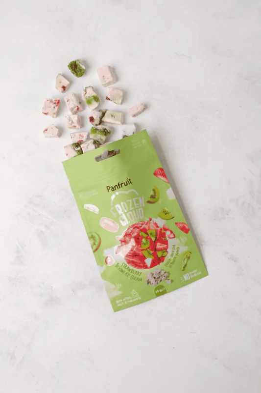 Сублімоване морозиво «Полуниця-ківі» органічне FrozenCloud - Panfruit, 20 g(г)