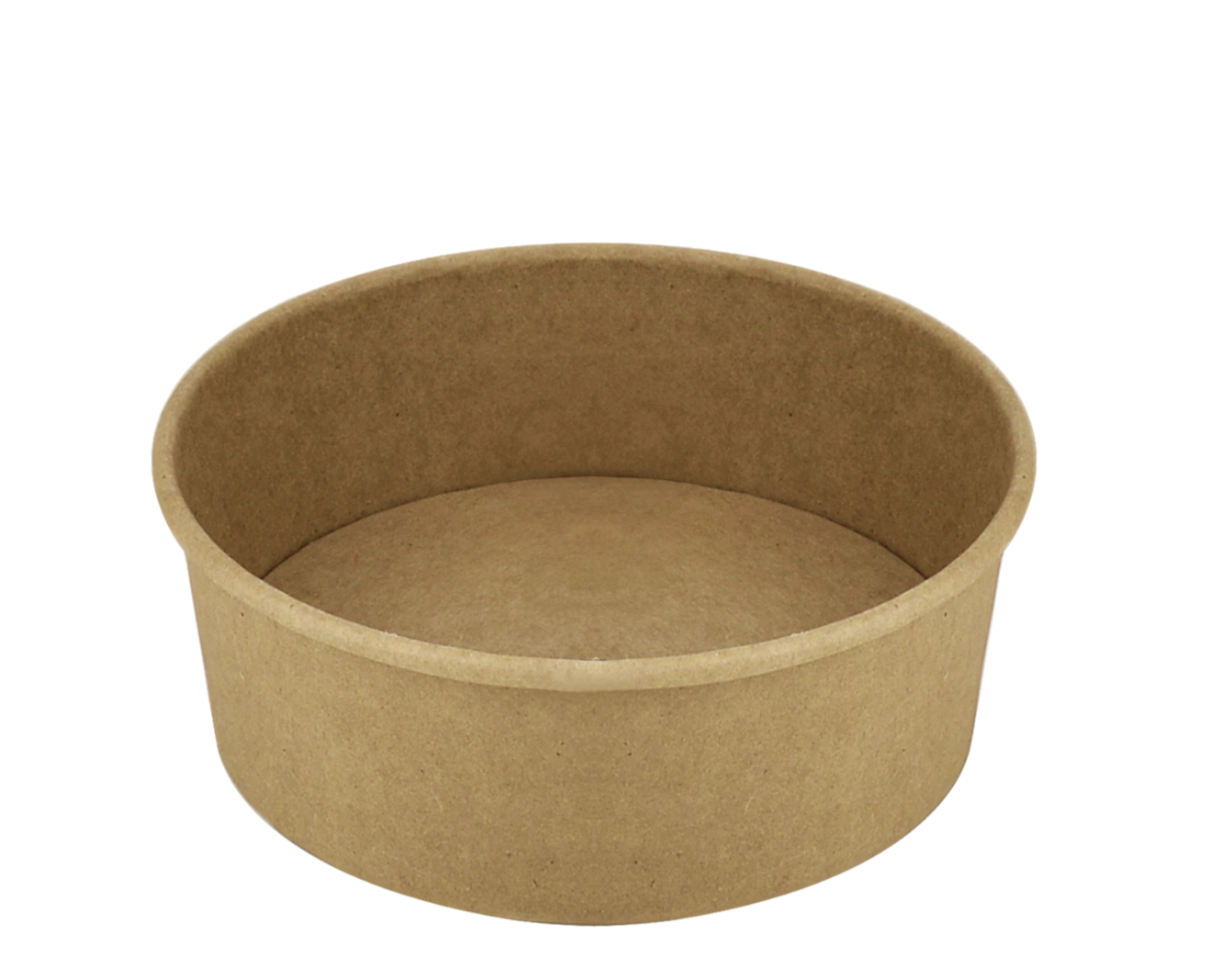 Салатник 550 мл, крафт, паперовий, диаметр 150 мм, 50 шт, 012300114