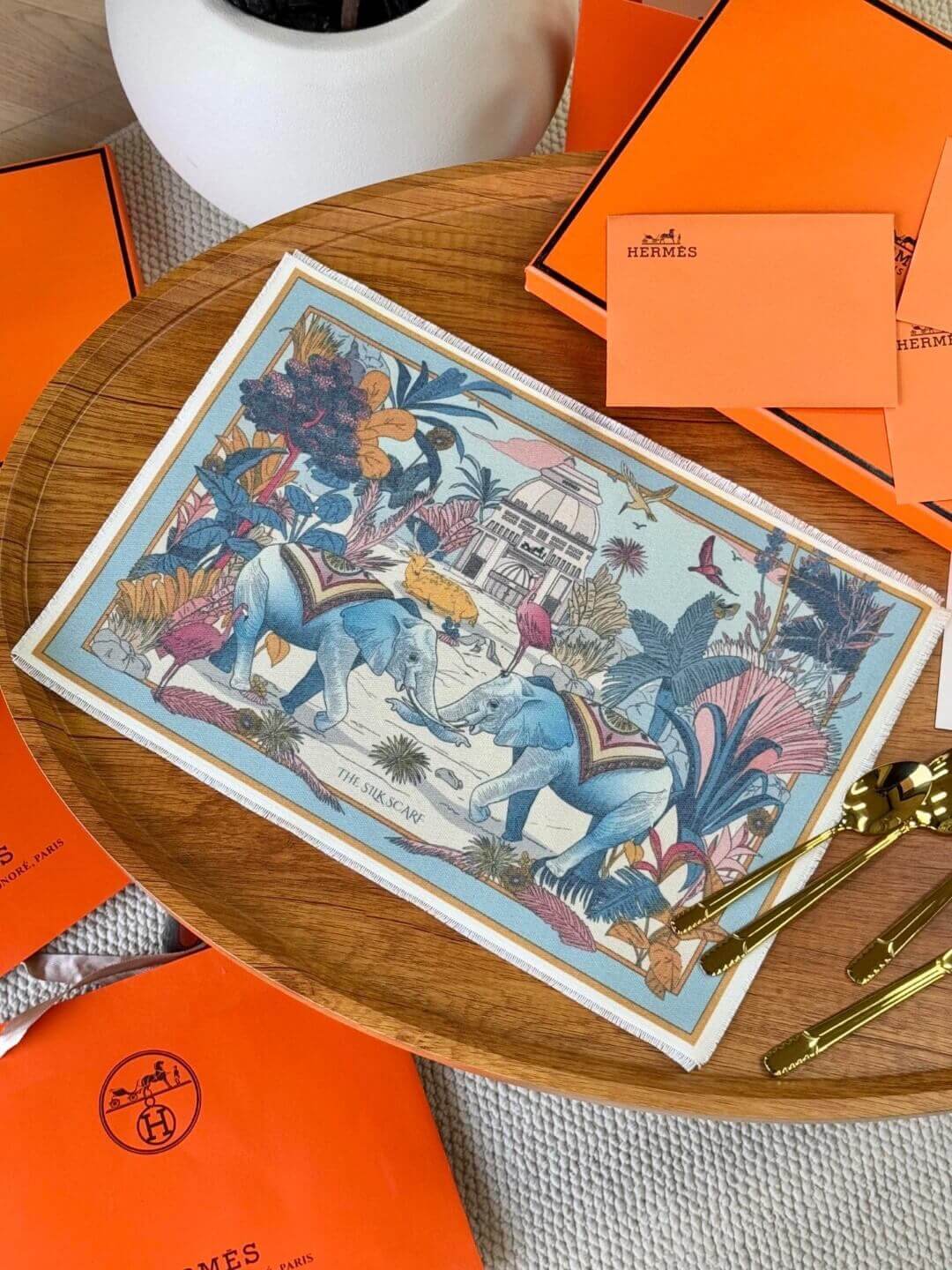 Hermes серветка для столу