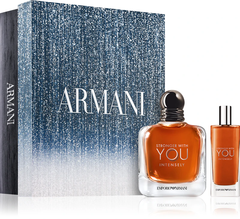 Armani Emporio Stronger With You Intensely подарунковий набір для чоловіків