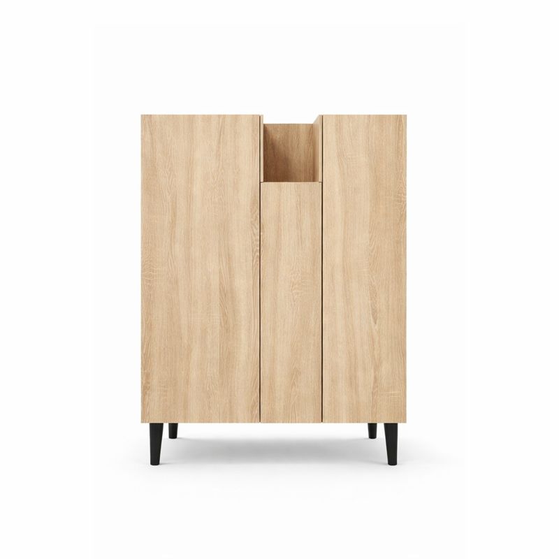 Комод з дверцятами та центральним висувним модулем