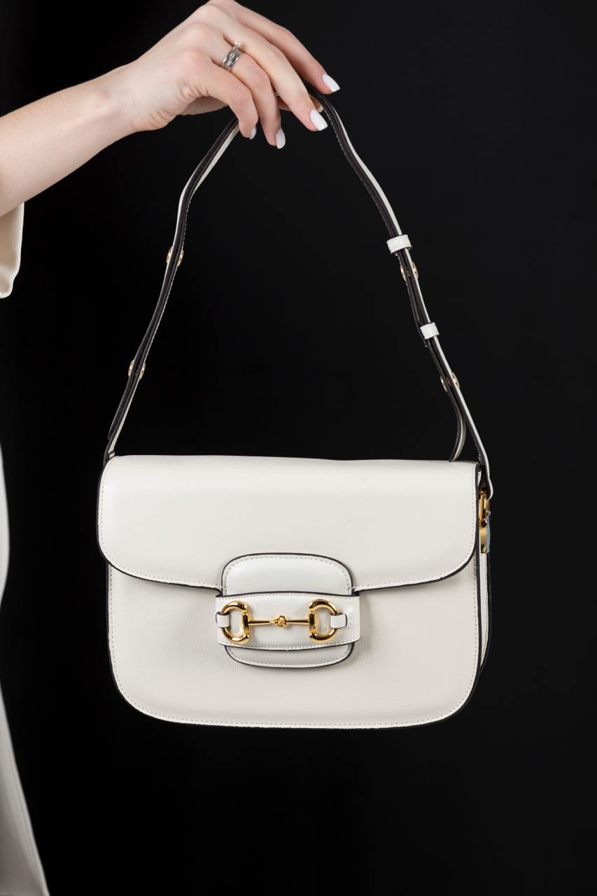 Gucci Horsebit White
