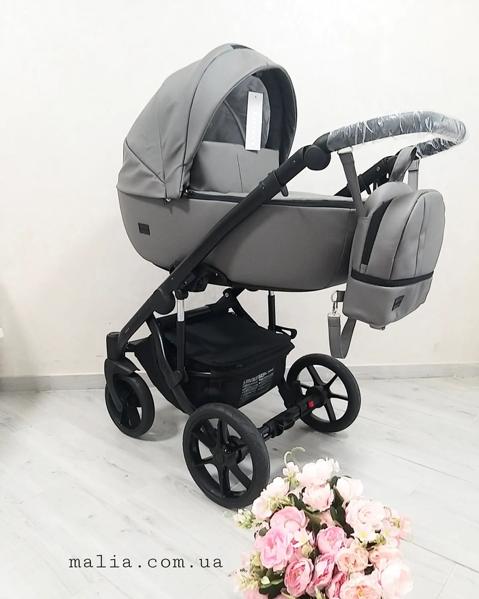 Дитяча коляска 2 в 1 BEXA AIR ECO Gray