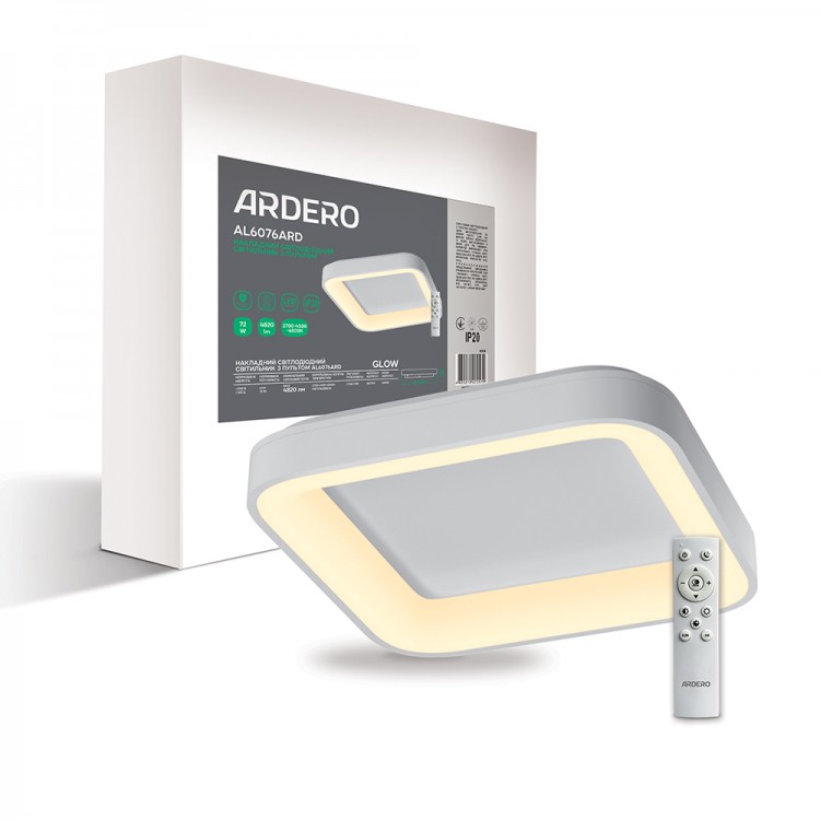 Світлодіодний світильник Ardero AL6076ARD 72W GLOW-copy