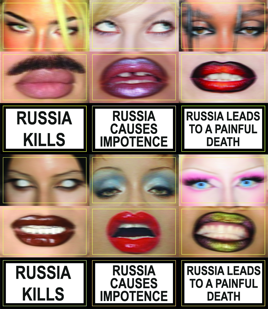 стікерпак "russia kills" для цигарок від True Stickers