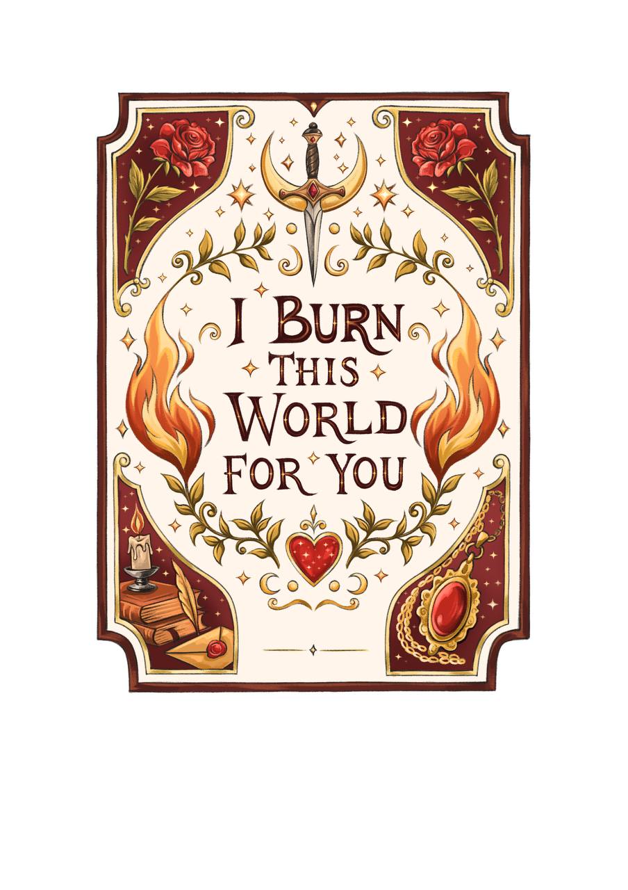 Свічка I Burn This World for You