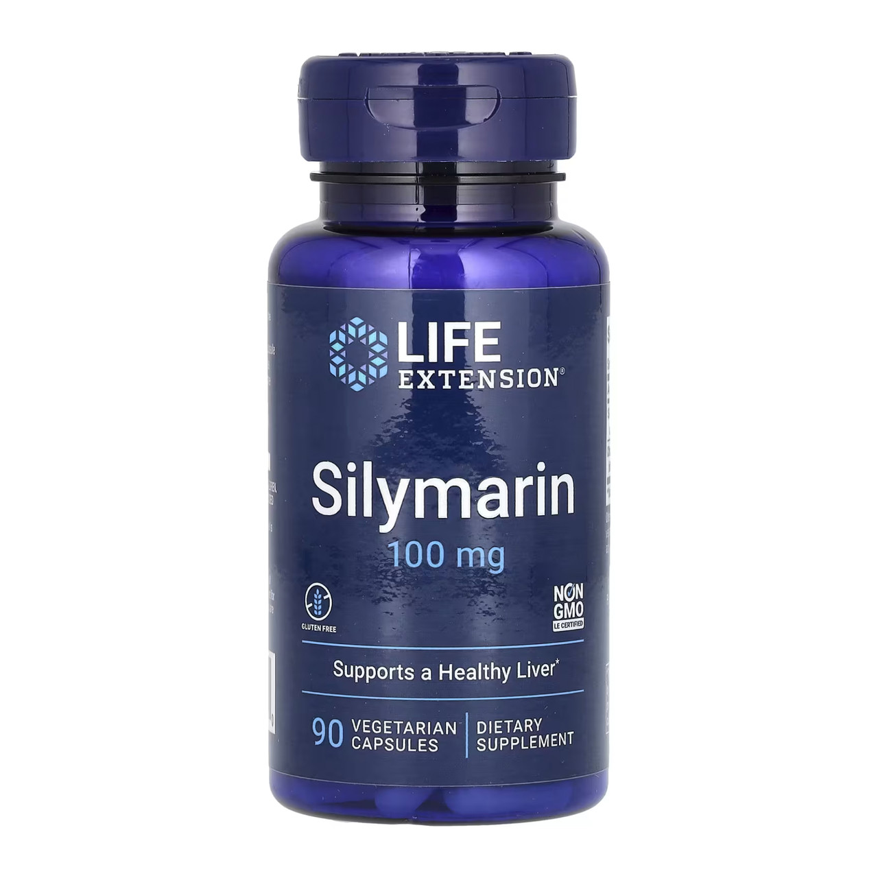 Силімарин, Silymarin 100 mg - 90 veg caps