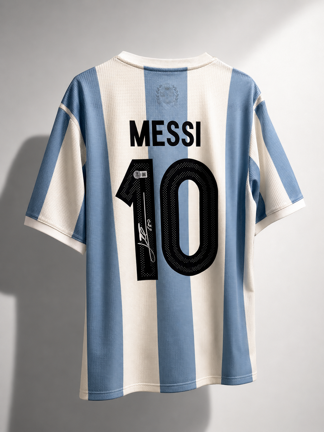Lionel Messi Aniversario Adidas Beckett CERTIFICADO BECKETT