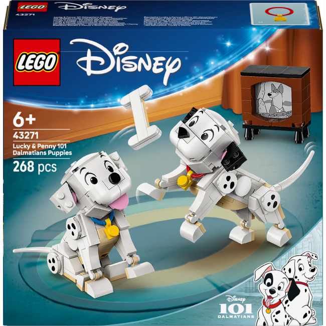 Конструктор LEGO Disney Лакі та Пенні. 101 далматинець (43271)