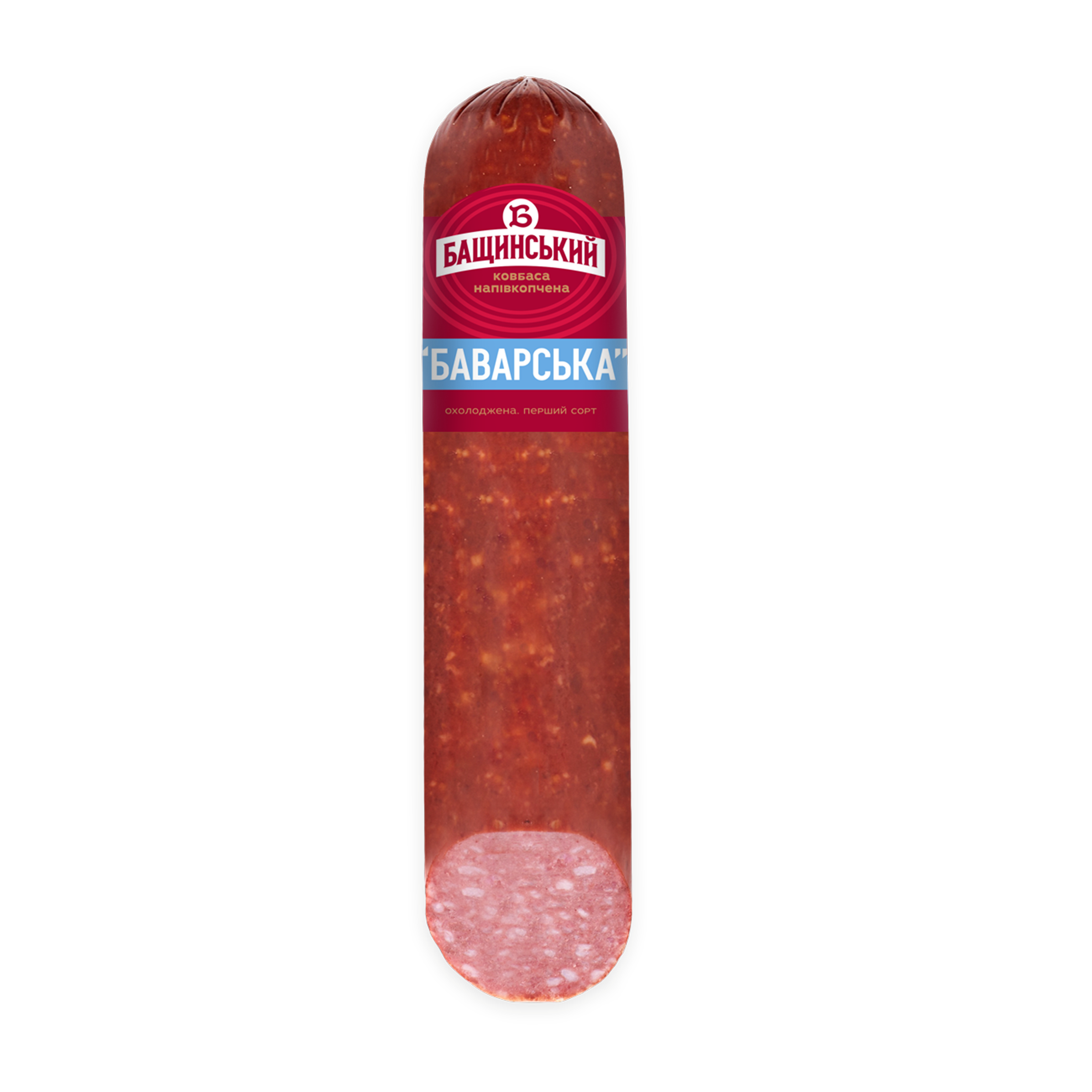 Ковбаса "Баварська" н/к, 1/с (ш/о, вак ~0,500 кг)