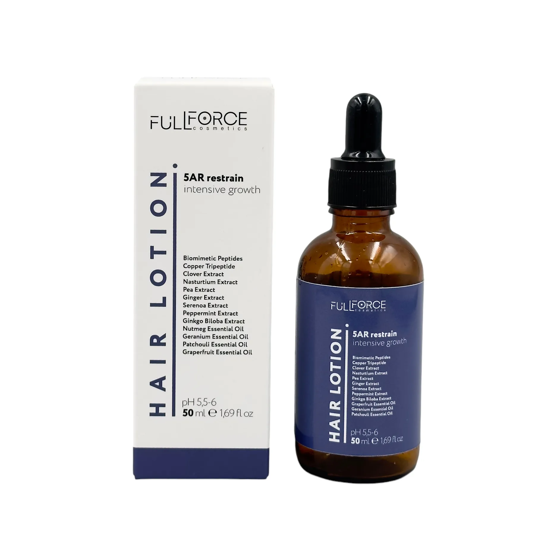 Лосьйон-блокатор 5AR при андрогенетичній алопеції HAIR LOTION 5AR RESTRAIN INTENSIVE GROWTH