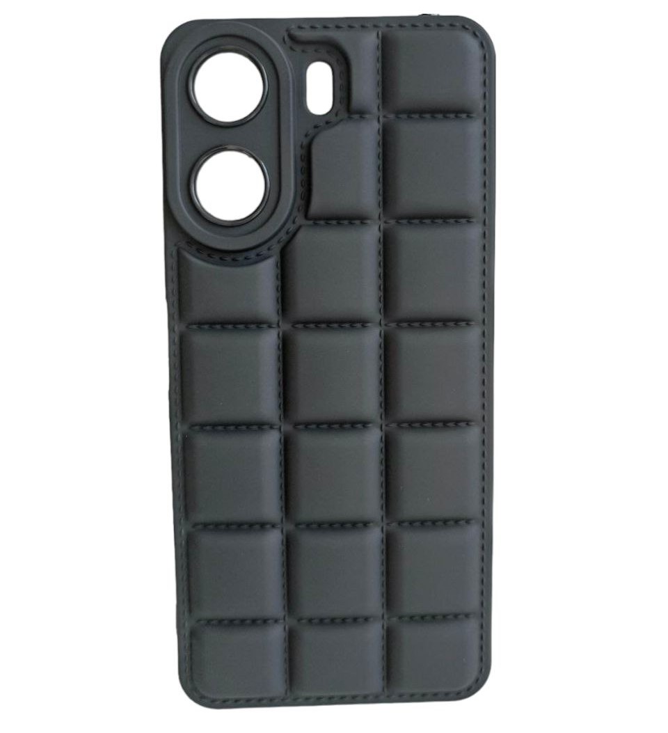 Чохол Fashion Case Chocolate для Xiaomi Redmi 13C Black