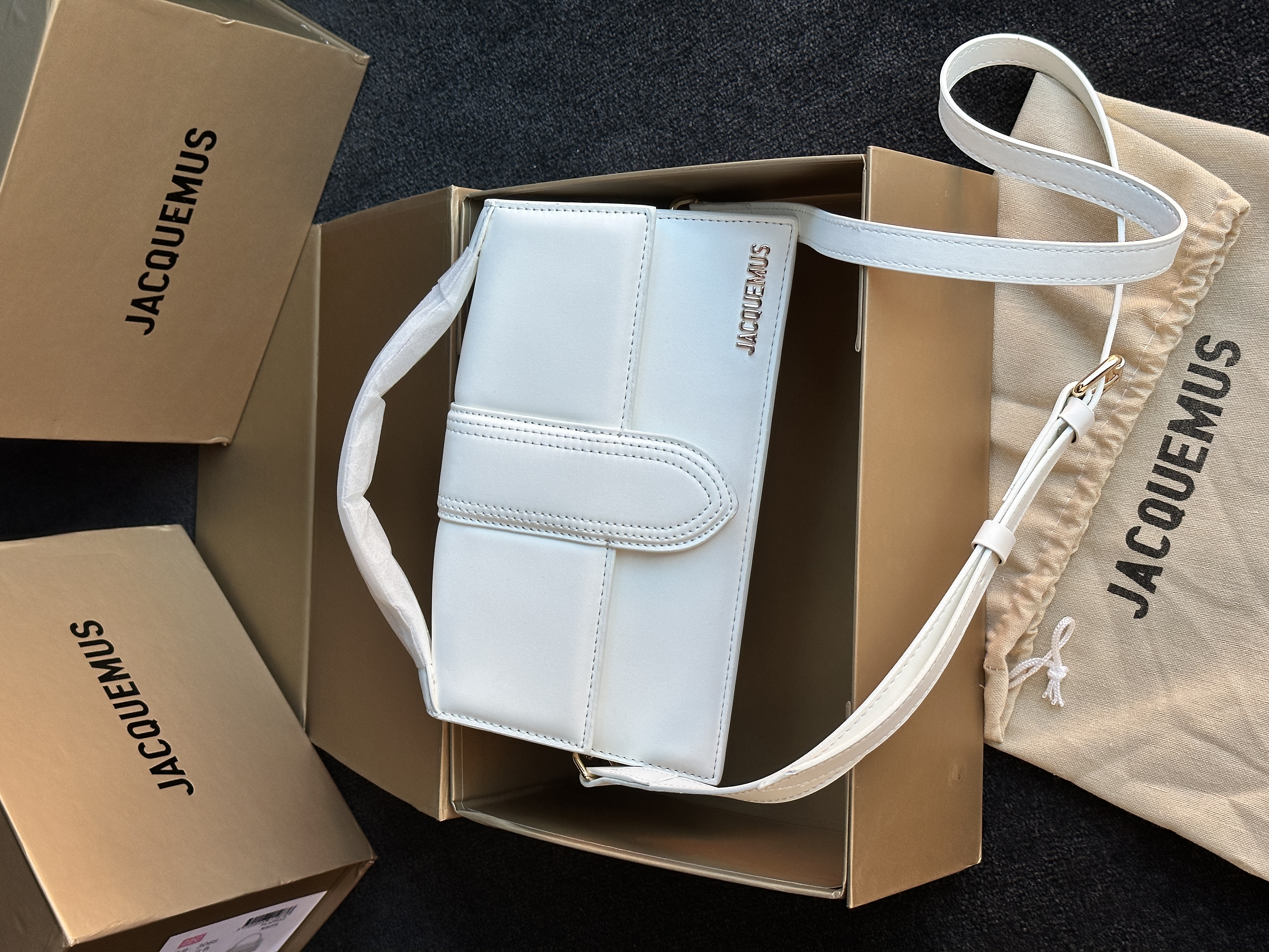 Jacquemus Le Grand Bambino White